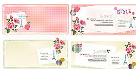 布紋底紋邊框背景圖片