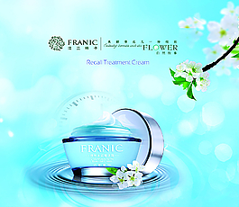 化妝品海報圖片