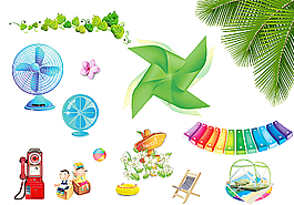 風(fēng)扇爬山虎圖片