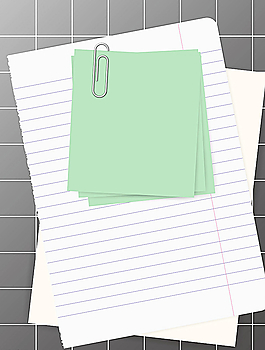 彩色便簽矢量素材圖片