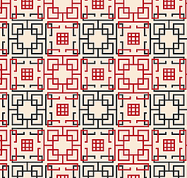 中國(guó)風(fēng)無(wú)縫背景矢量素材圖片