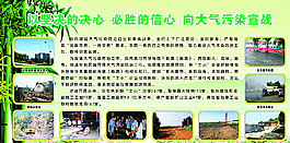 防治大氣污染版面圖片