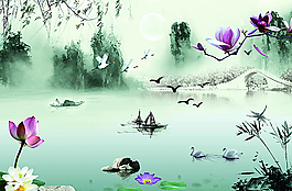 水墨画图片