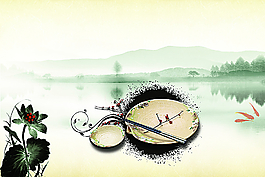 水墨風(fēng)景畫(huà)圖片
