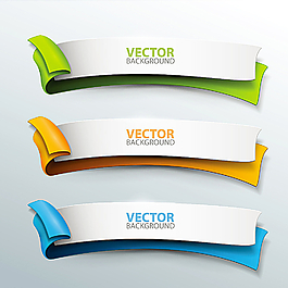 彩色絲帶 標(biāo)簽圖片