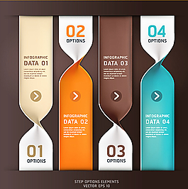 潮流彩色標簽圖片