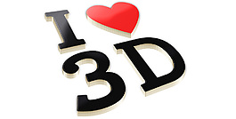 我愛3D藝術字