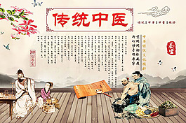 ,养生宣传海报,