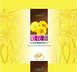 菊花茶包裝圖片模板下載 載 菊花茶包裝