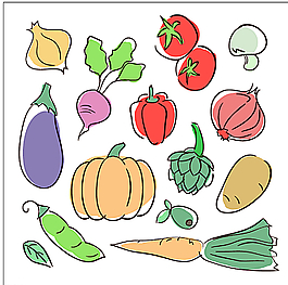 矢量蔬菜圖片