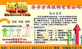 方冉服飾招聘圖片