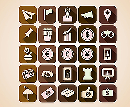 商務金融 圖標圖片