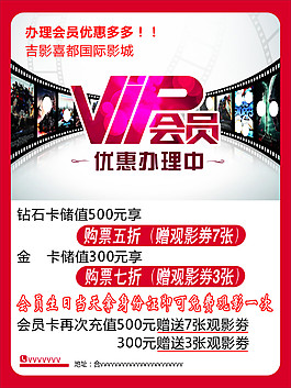 影城VIP海報
