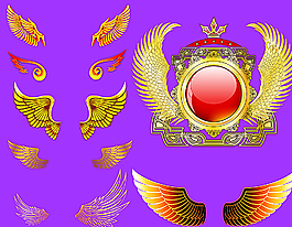 金色翅膀圖片