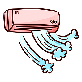卡通空調(diào)