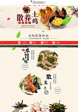 農(nóng)產(chǎn)品中國風農(nóng)家家禽首頁