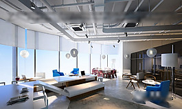 辦公模型設(shè)計(jì)3Ｄ 125_max2012