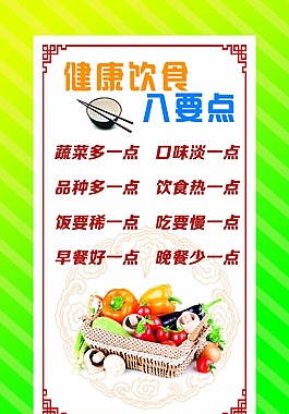食堂展板