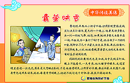 囊萤映雪图片