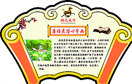 唐伯虎潛心學畫圖片