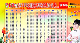 展板背景 讀書郎海報圖片