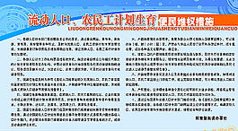 藍色展板圖片