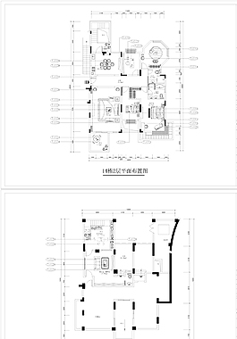 田園(別墅)施工圖1