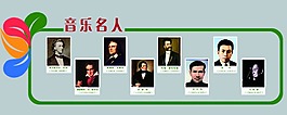 音乐名人墙