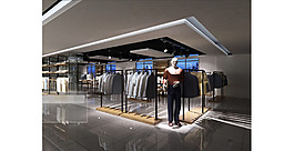 男裝展廳模型