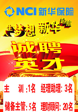新華保險招聘