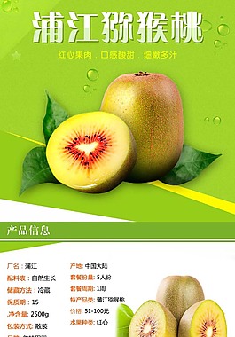獼猴桃詳情圖片