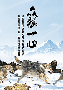 狼性團隊宣傳海報09