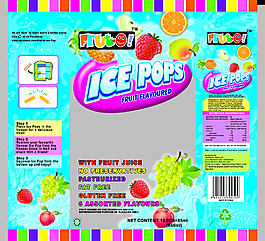 ICE POP袋OK FRUT-O完成