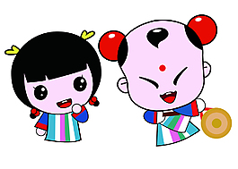 卡通人物 矢量圖 人物 卡通 兒童幼兒