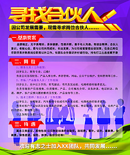 招聘海報