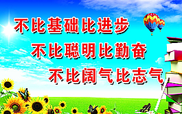 小学生班牌标语图片