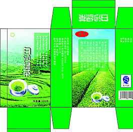 綠茶包裝圖片