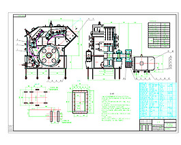 PF1007反击破碎机CAD总图