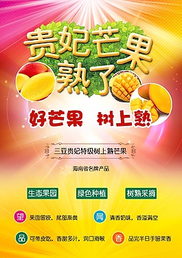 芒果宣傳單