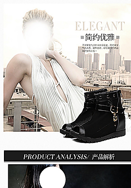 女鞋詳情頁(yè)練習(xí)psd文件下載圖片