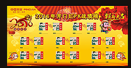 业绩PK榜图片