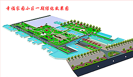 綠化鳥瞰圖圖片