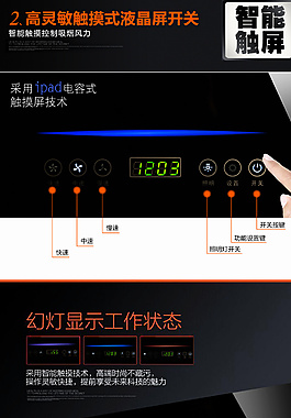 淘寶吸油煙機詳情頁