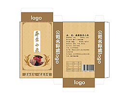 小米雜糧包裝設計