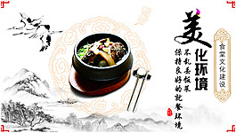 環保食堂宣傳墻卡