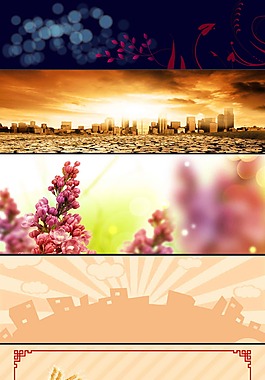 花海淘寶海報背景