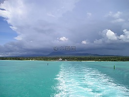 海,綠松石,藍(lán)色