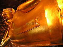 佛,黃金,巨大的