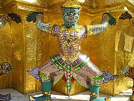 泰國,曼谷,廟