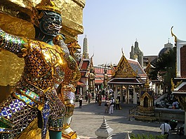 泰國,曼谷,廟
